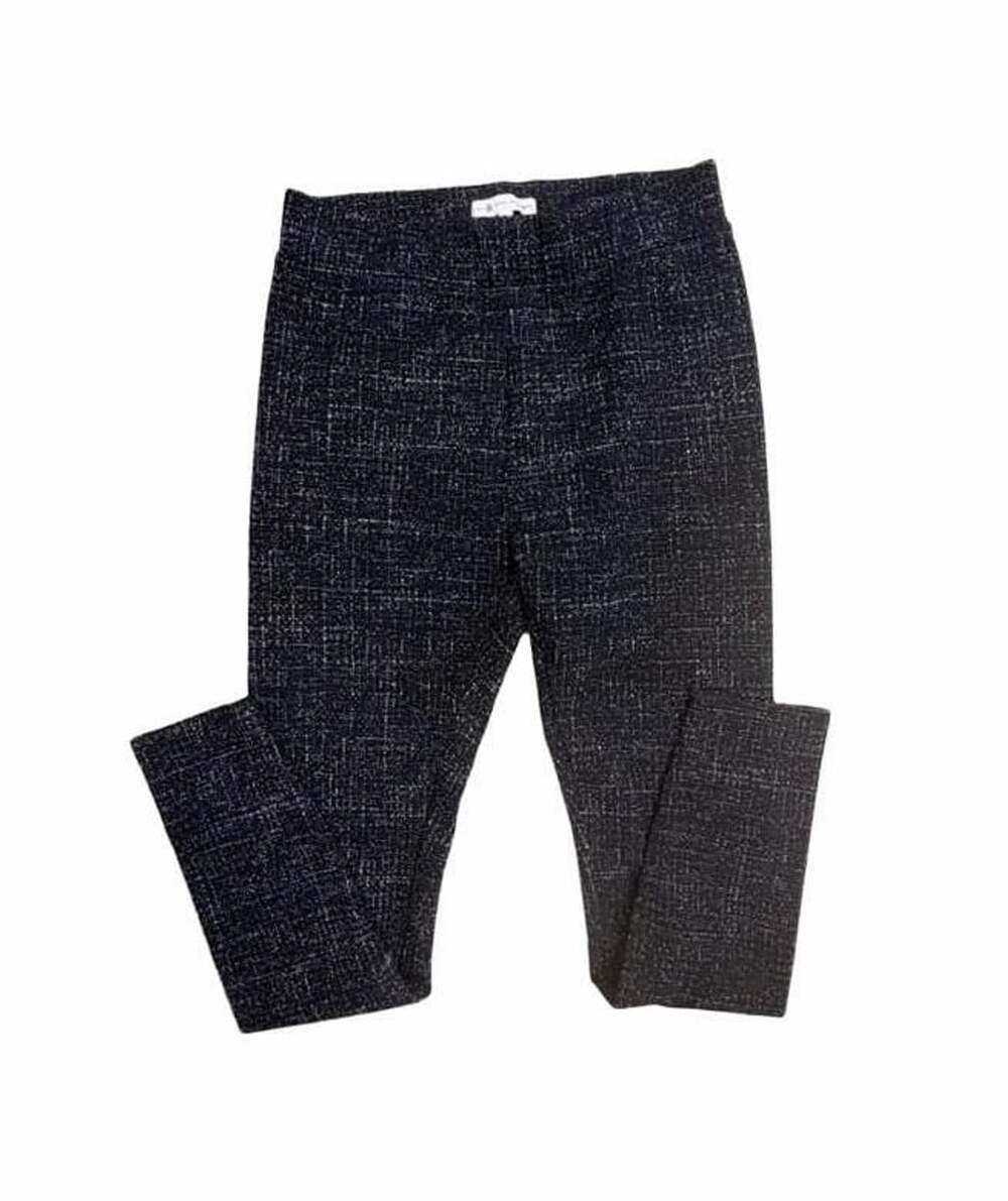 Lou & Grey for Loft Leggings Size S Black Tweed Pull-On Pants